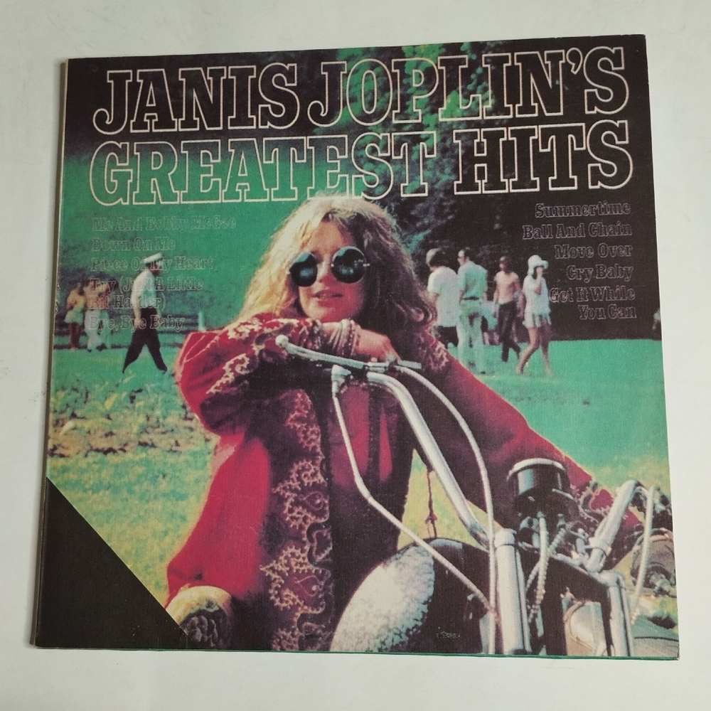 Винтажная виниловая пластинка LP Janis Joplin Greatest Hits (Россия 1993)