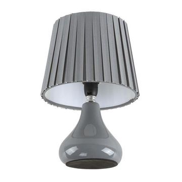 8184/1T COUNTY LN25 000 серый, керамика/текстиль Настольная лампа E14 1*40W 220V NAINA