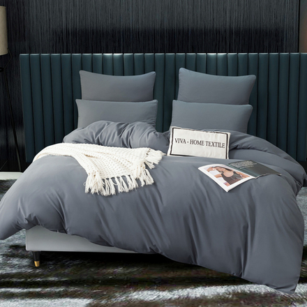 КПБ Однотонный Сатин CS053, 1.5 спальный, наволочки 50-70 2 шт