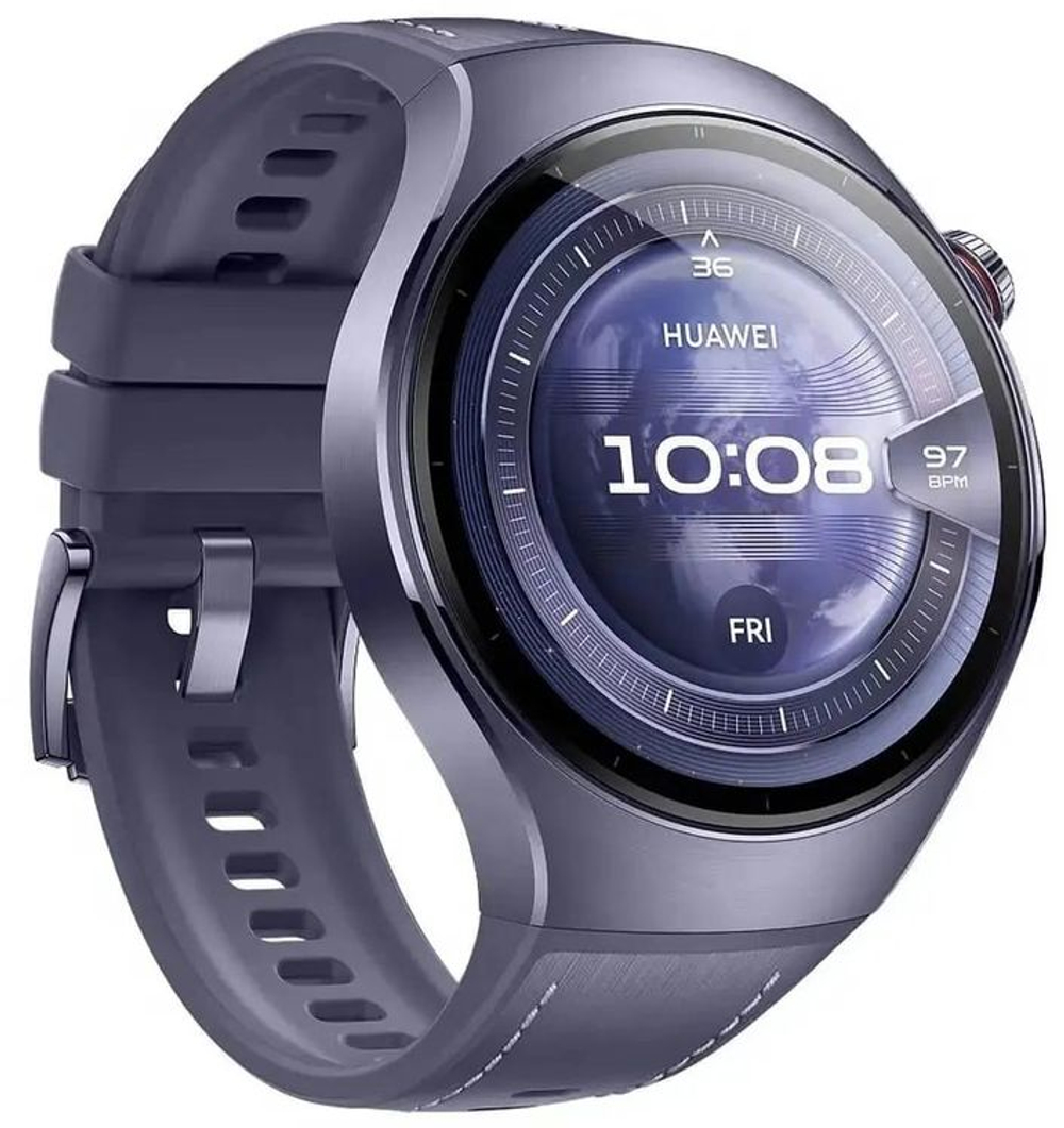 Смарт-часы Huawei Watch 5 Rates-L39L,  46мм,  1.5",  с SIM,  фиолетовый