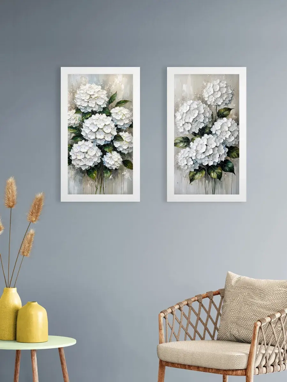 Картина настенная для интерьера в раме 66*39 см