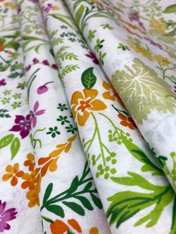 Простынь бязь Сказка "Полевые цветы" 240x215 см