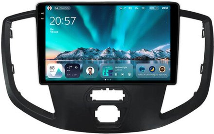 Магнитола для Ford Transit 7 2014-2023 - Teyes CC4 монитор 9.2" 2K QLED на Android 14, Snapdragon 680, DSP, CarPlay, 4G SIM-слот