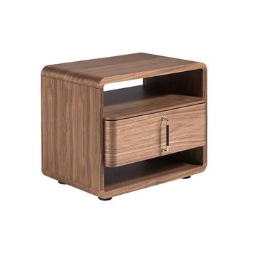 Прикроватная тумбочка 7225 из орехового дерева
