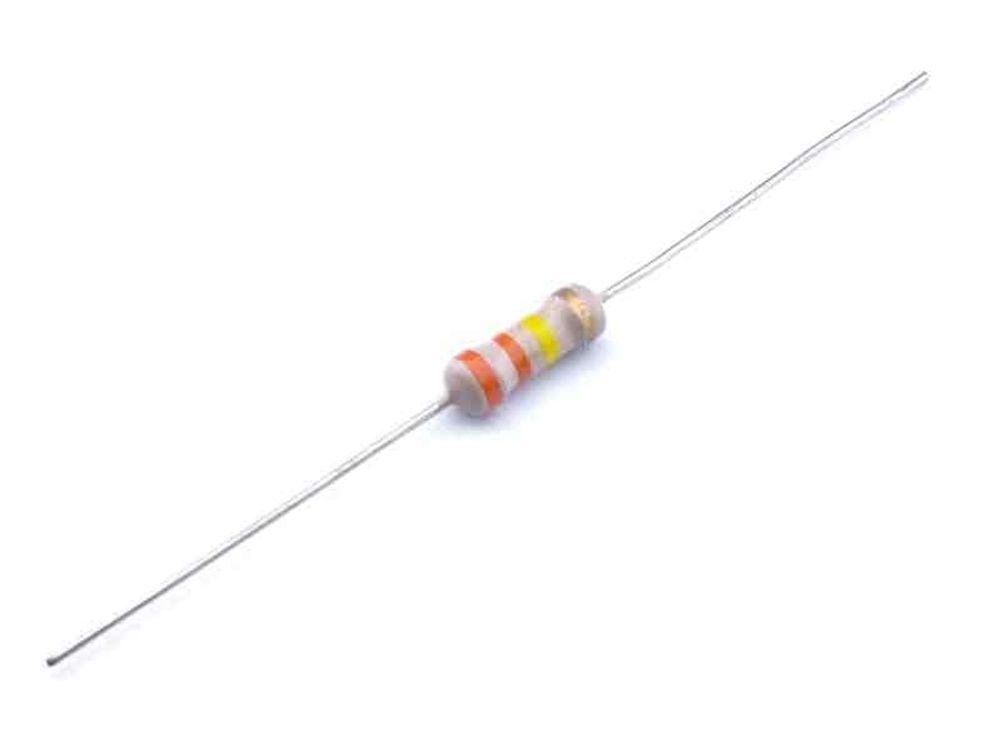 Резистор 0.125/0,25Вт:  330  кОм,  ±5%