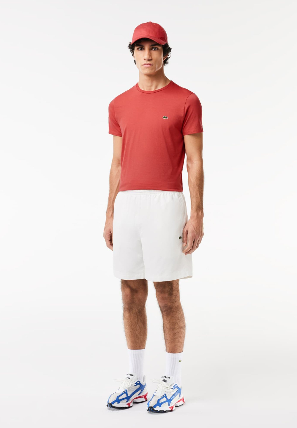 Lacoste Базовая футболка - Розовый (LA222P01Z-J19)