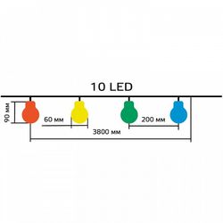 Гирлянда на солнечных батареях Gauss Solar GS035