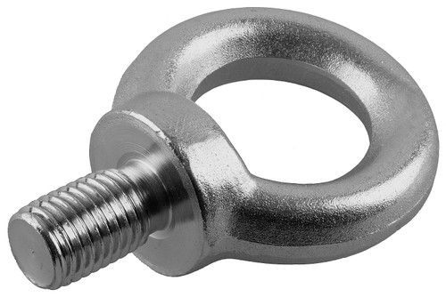 Рым-болт DIN 580, М6, 1 шт, оцинкованный, ЗУБР