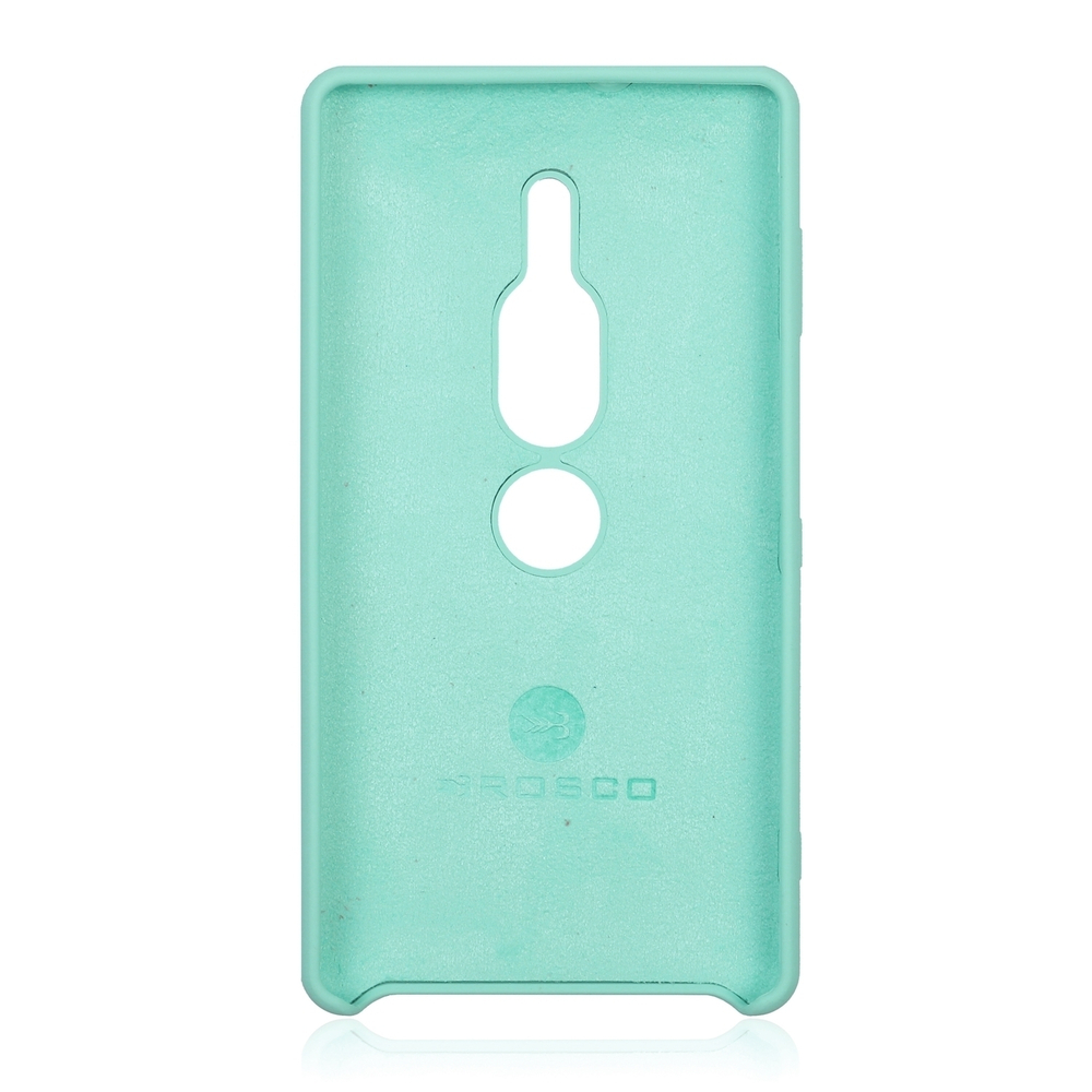 Чехол ROSCO для Sony Xperia XZ2 Premium оптом (арт. XZ2P-SOFTRUBBER-MINT)