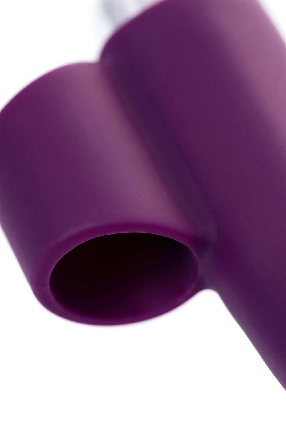 Вибронасадка на палец Tessy для прелюдий фиолетовая 9,5 см