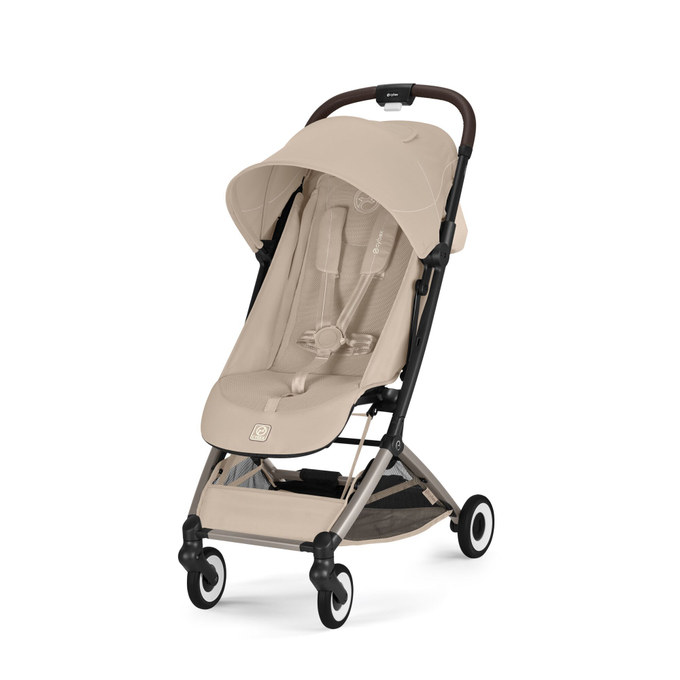 Cybex Прогулочная коляска Orfeo TPE Almond Beige с дождевиком и бампером 2026