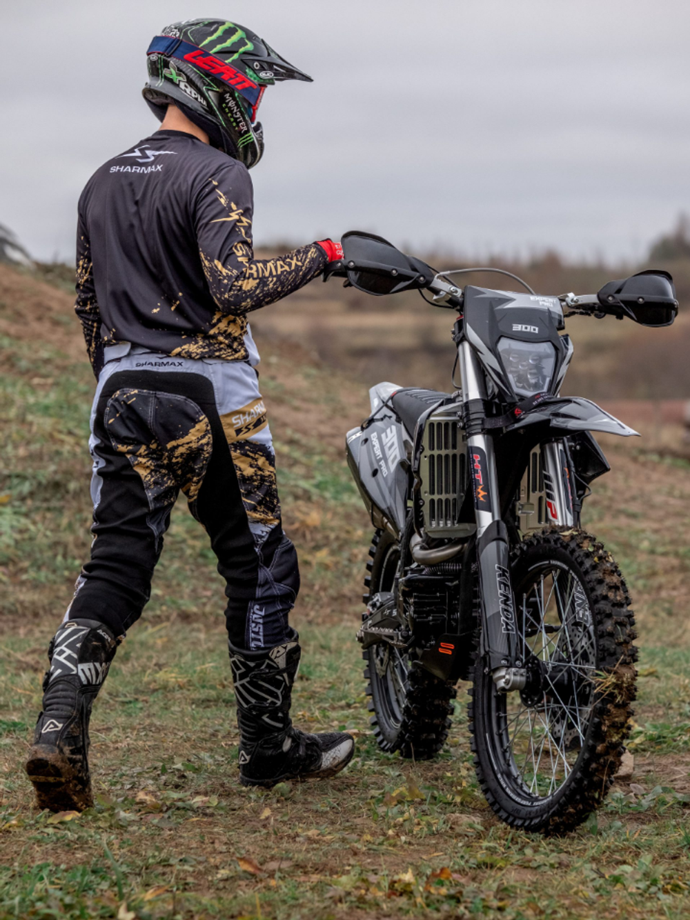 Мотоцикл кроссовый эндуро SHARMAX Expert 300