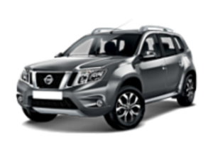 Багажники на крышу Nissan Terrano III 2014-2019 на рейлинги