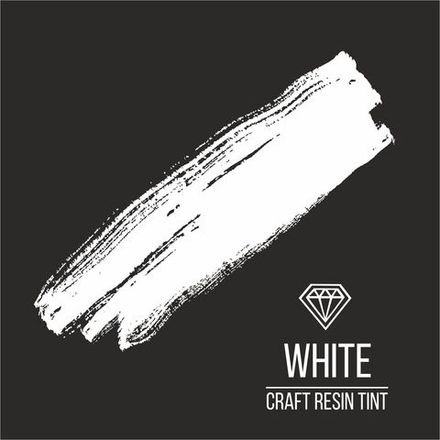 Краситель для смолы и полимеров CraftResinTint, Белый Snow white
