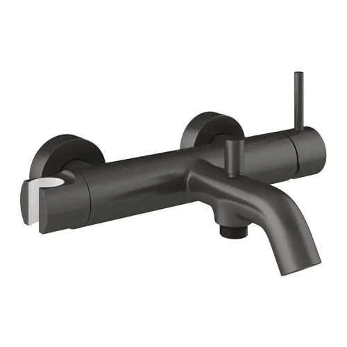 Смеситель для ванны сталь оружейная AQUEDUTO CANO