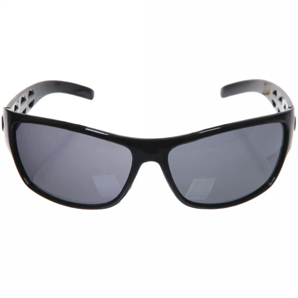 Очки солнцезащитные спортивные «SPORT Style», на дужках узор, цвет черный