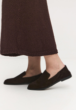 Лоферы // Taya // Chocolate // Suede