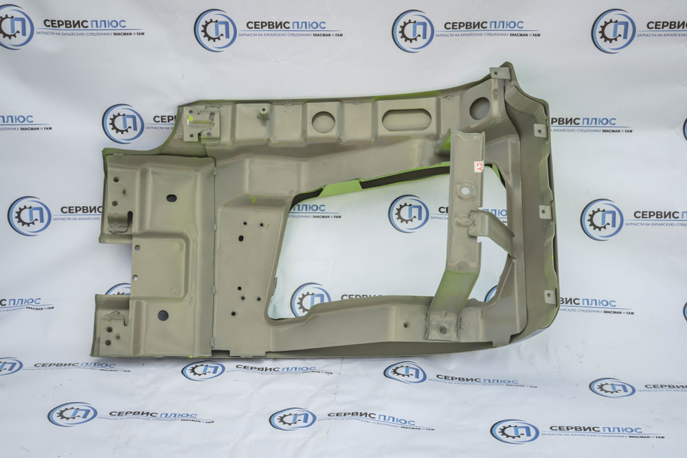 Бампер самосвал правый X3000 (зеленый)