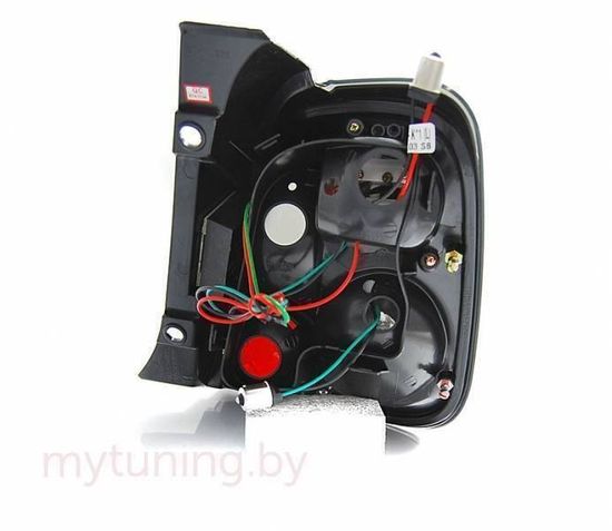 Задние фонари Fiat 500 smoke led