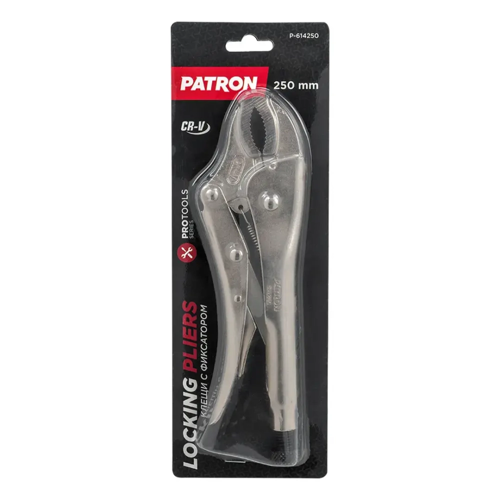 Зажим гейферный 10''(250мм) PATRON P-614250