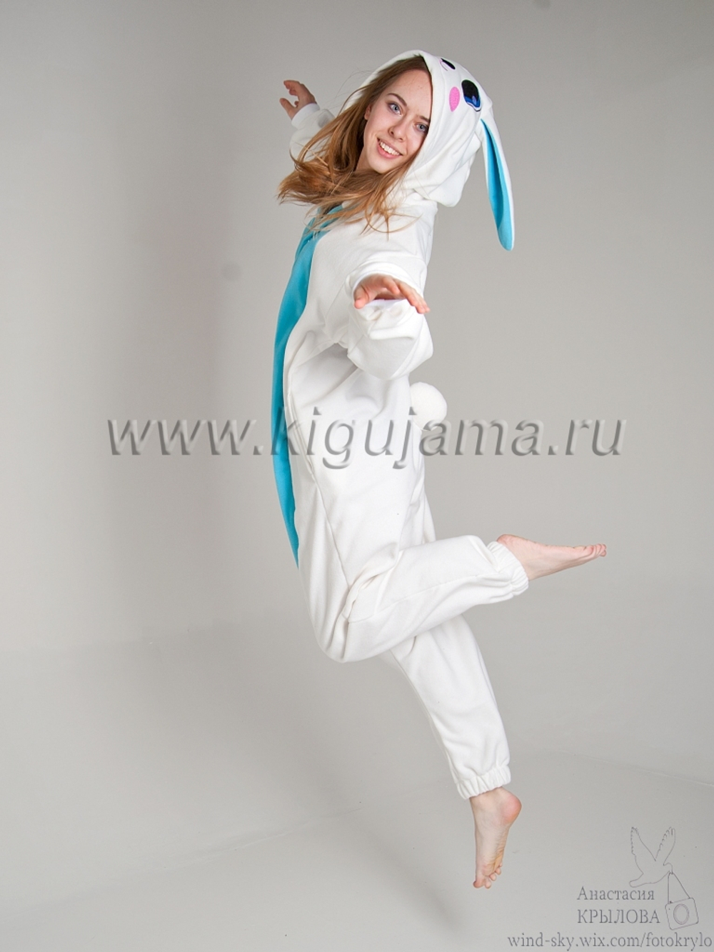 пижама кигуруми заяц