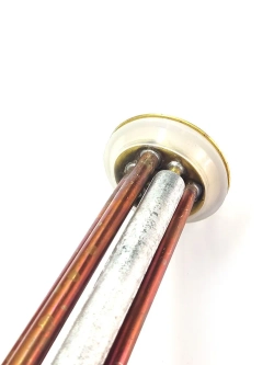 Тэн 2500W (1000+1500) для Аристон SHUTTLE, Polaris, усиленная медь с магниевым анодом и прокладкой