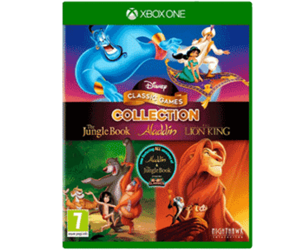 Disney classic games Aladdin and The Lion King (Xbox) NEW