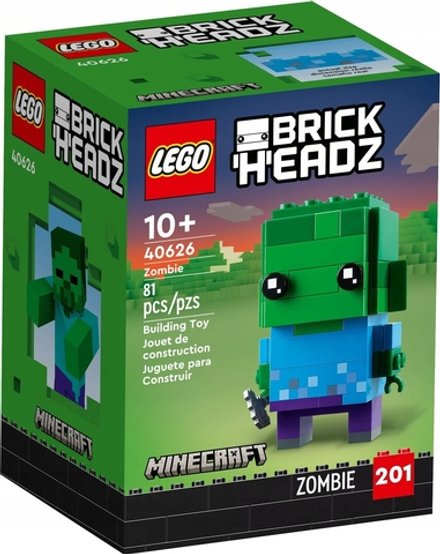 Конструктор LEGO BrickHeadz Зомби 40626