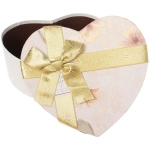 Коробка подарочная «Грация сердца» 18.5*17*7.5 см, Золото