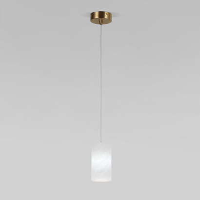 Подвесной светильник с плафоном из испанского алебастра 304052 алебастр / латунь