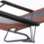 Шезлонг-раскладушка «Эспрессо»,60*108(153)*82 см, 2 положения, сетка