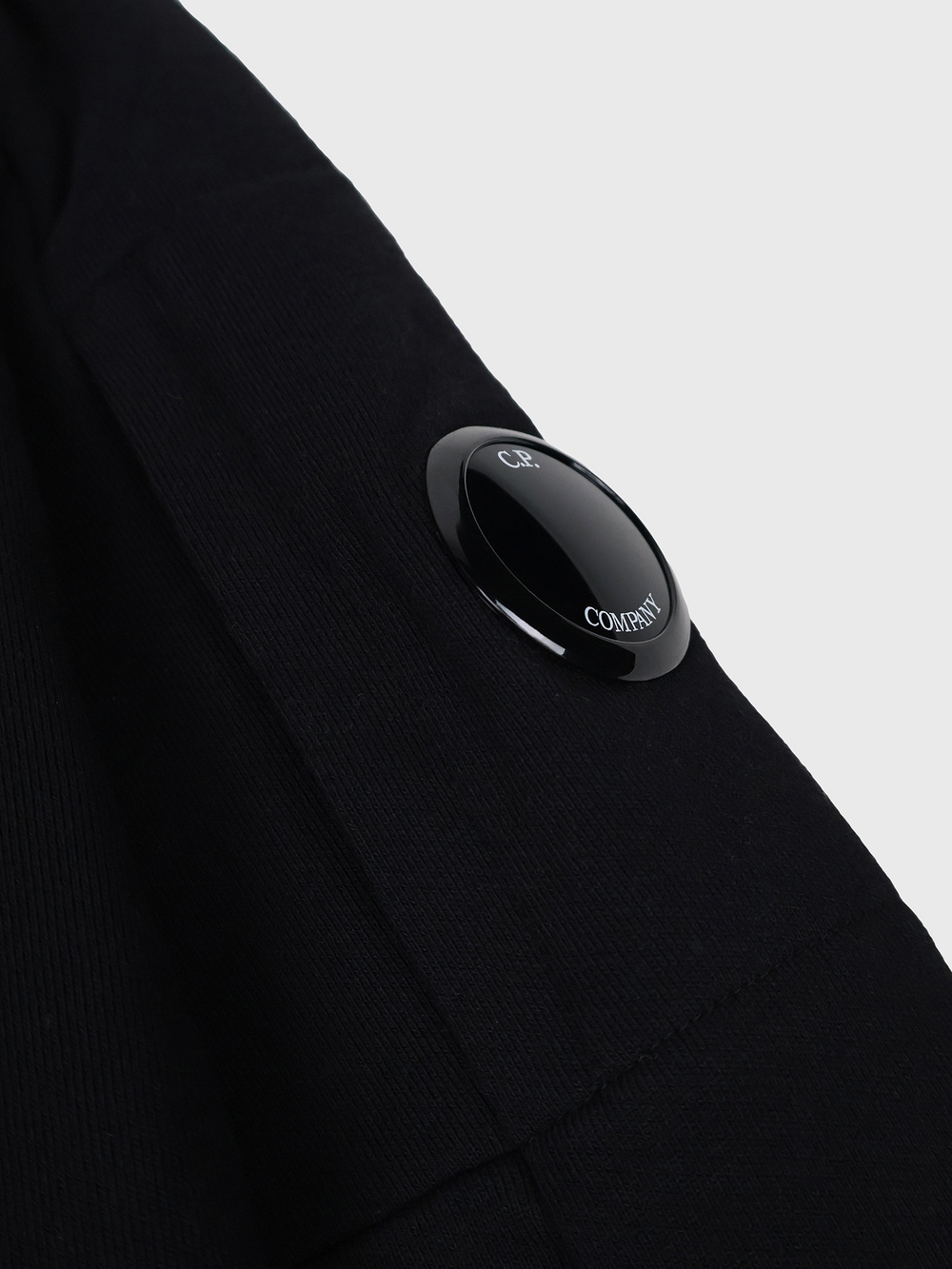 Свитшот на молнии C.P. Company Diagonal Raised Full Zip Black