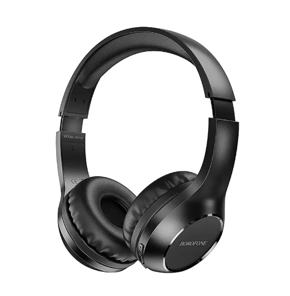 Накладные Bluetooth наушники Borofone BO12 Power black