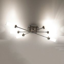 Citilux Хеликс CL109161 Люстра потолочная Матовый Хром