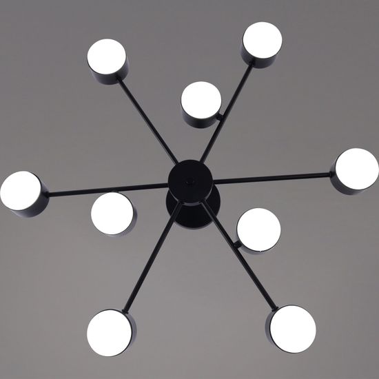 03738-0.3-09 BK GX53 светильник потолочный