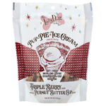 Lazy Dog Cookie, Pup-Pie® и мороженое, лакомство для собак, ломтик из трех ягод с мерной ложкой из арахисовой пасты, 142 г (5 унций)