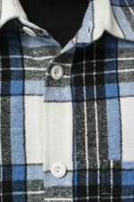 Рубашка Codered Harbor Wide Молочный/Голубой/Черный