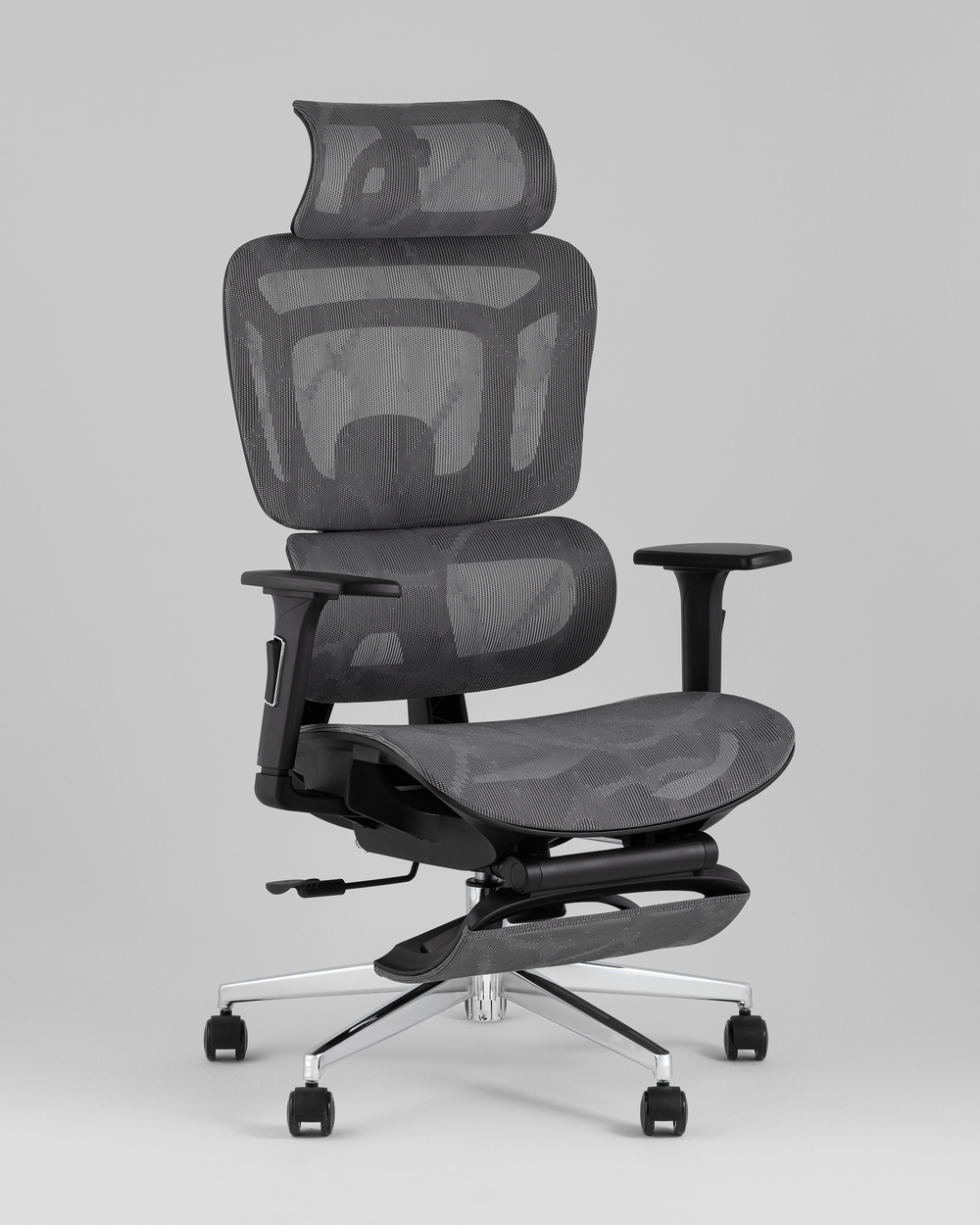 Кресло офисное TopChairs Nimbus серый