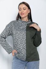 Блуза Элли (хаки) Б11306 LT Collection