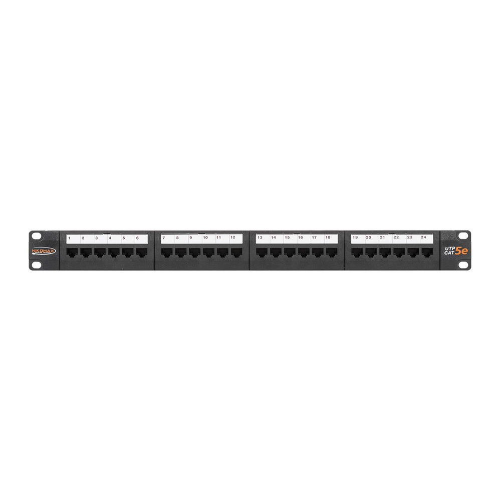 Nikomax NMC-RP24UD2-1U-BK