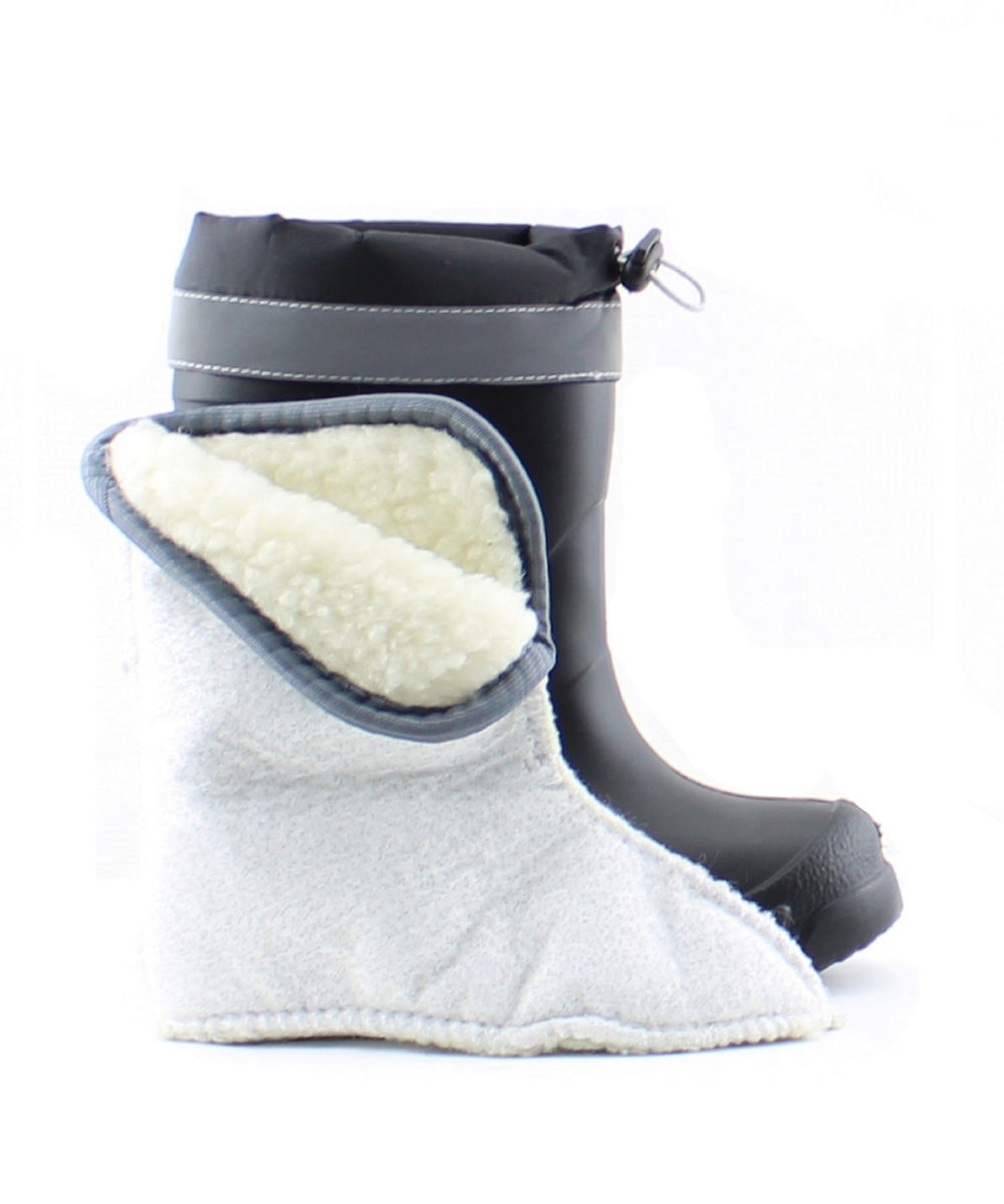 Сапоги зимние детские из ЭВА Дарина "Мороз" -45С с утеплителем «Морозко Гео Плюс», Черный