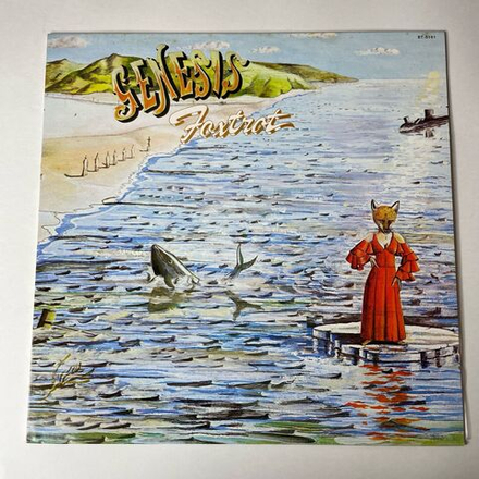 Винтажная виниловая пластинка LP Genesis Foxtrot (Japan 1978) (No Obi) Watcher Of The Skies