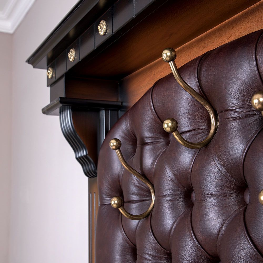 Прихожая с ящиком Тауэр 1/1 Орех