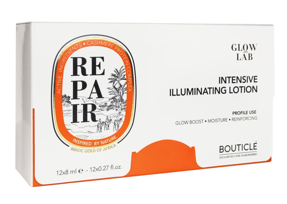 Восстанавливающий интенсивный лосьон придающий сияние - REPAIR INTENSIVE ILLUMINATING LOTION (12x8мл)