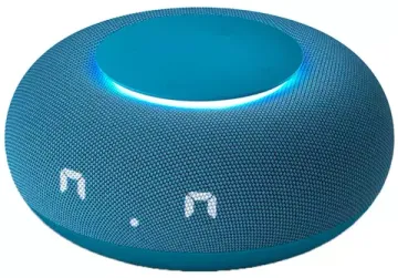 Умная колонка VK Капсула мини (с часами), морской синий