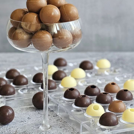 529 | Форма на магнитах для шоколадных конфет &quot;Трюфель&quot; (275*175мм)