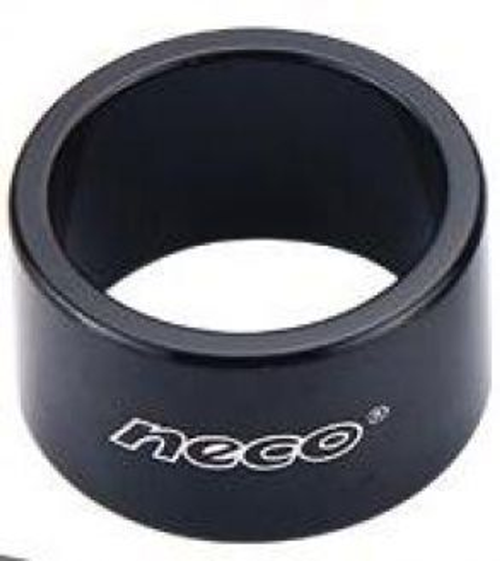 Кольца проставочные на рулевую колонку 1-1/8", 15mm,черные. AS3615 Blacк