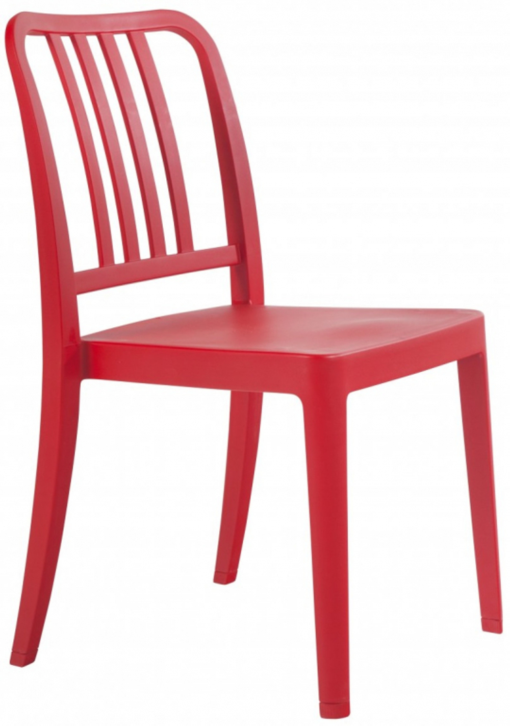 Стул пластиковый Papatya Varia-S, красный