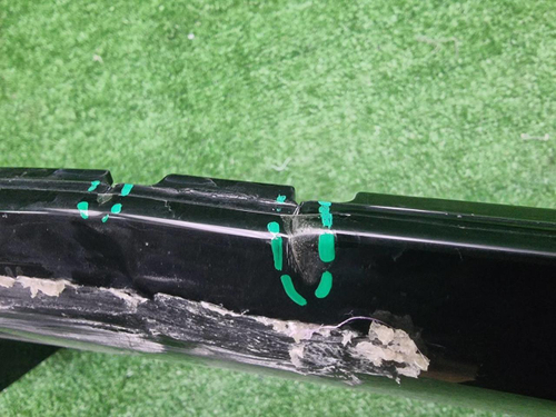 Накладка заднего бампера BMW M4 G82 (2020-н.в.)