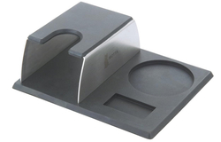 Подставка для темпера и портафильтра металлическая Motta, черная